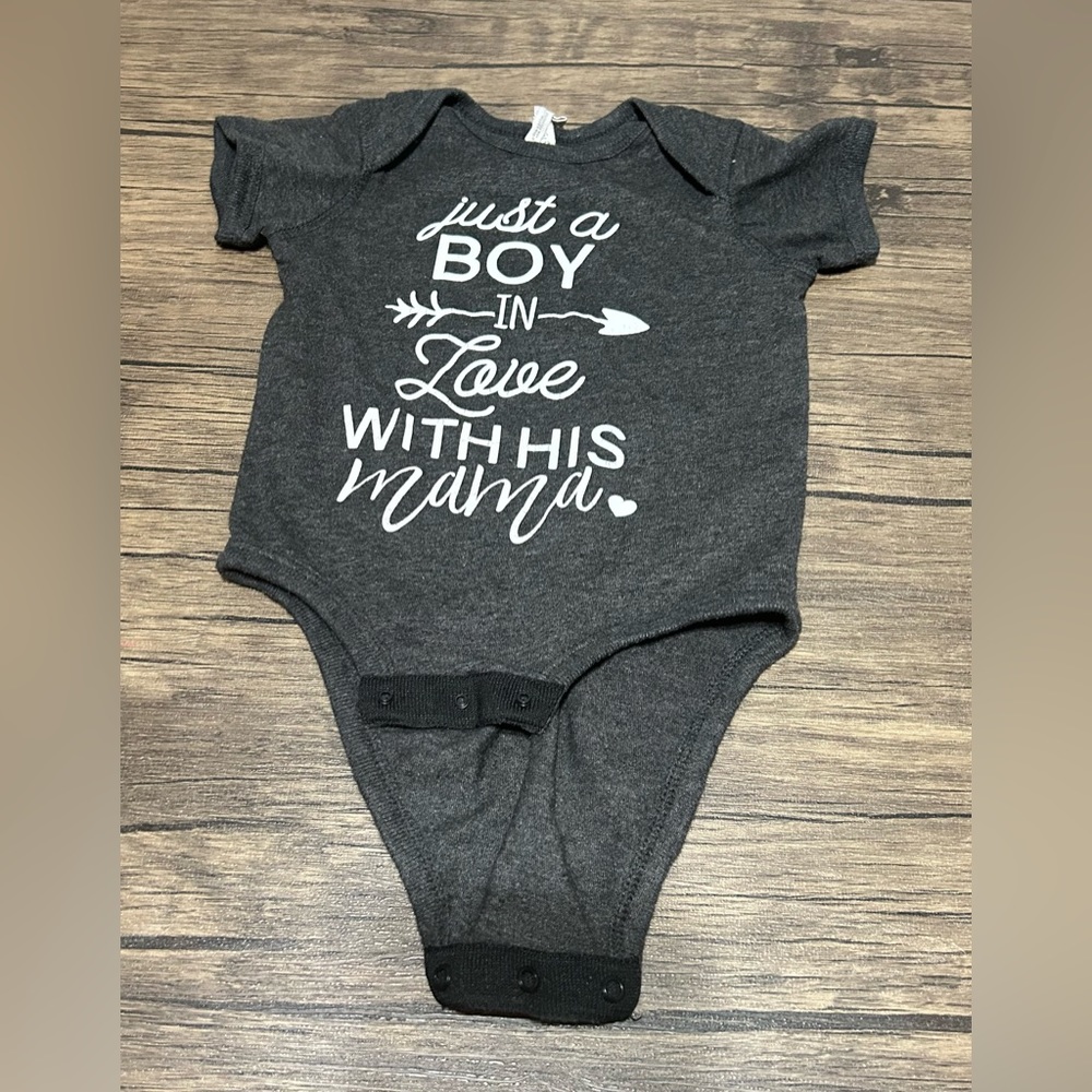 Rabbit Skins 12 Months Graphic Onesie